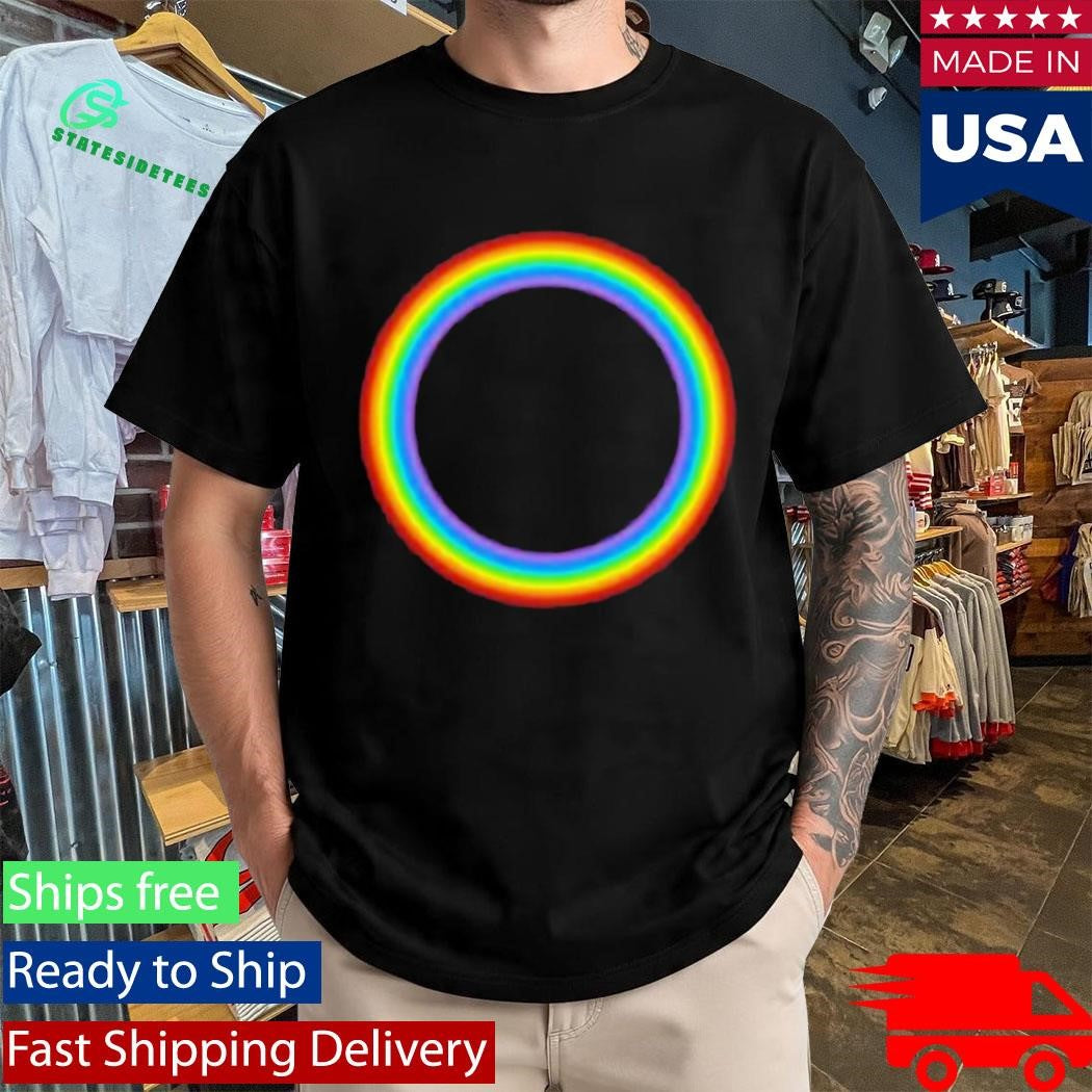 21 Taras Collective Circular Rainbow Shirt