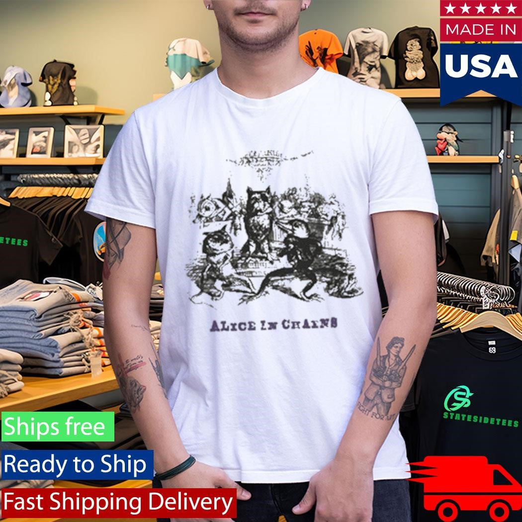 Alice In Chains Dog Tracklist Shirt