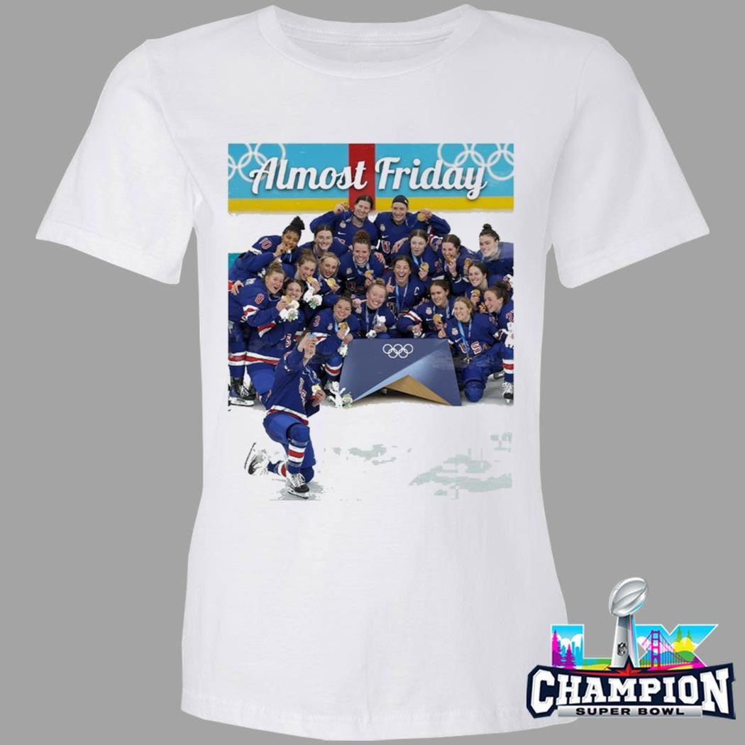 Almost Friday Usa Selfie Shirt