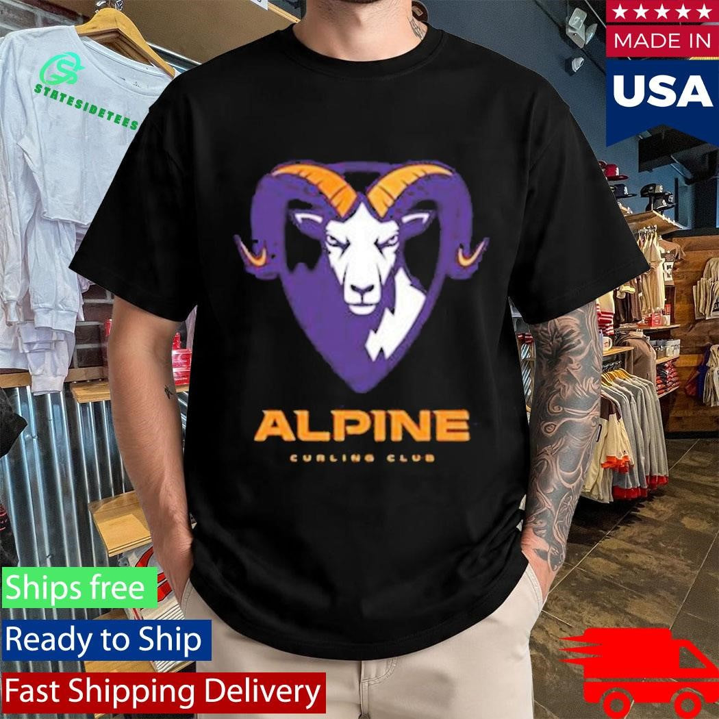 Alpine Curling Club Logo Shirt