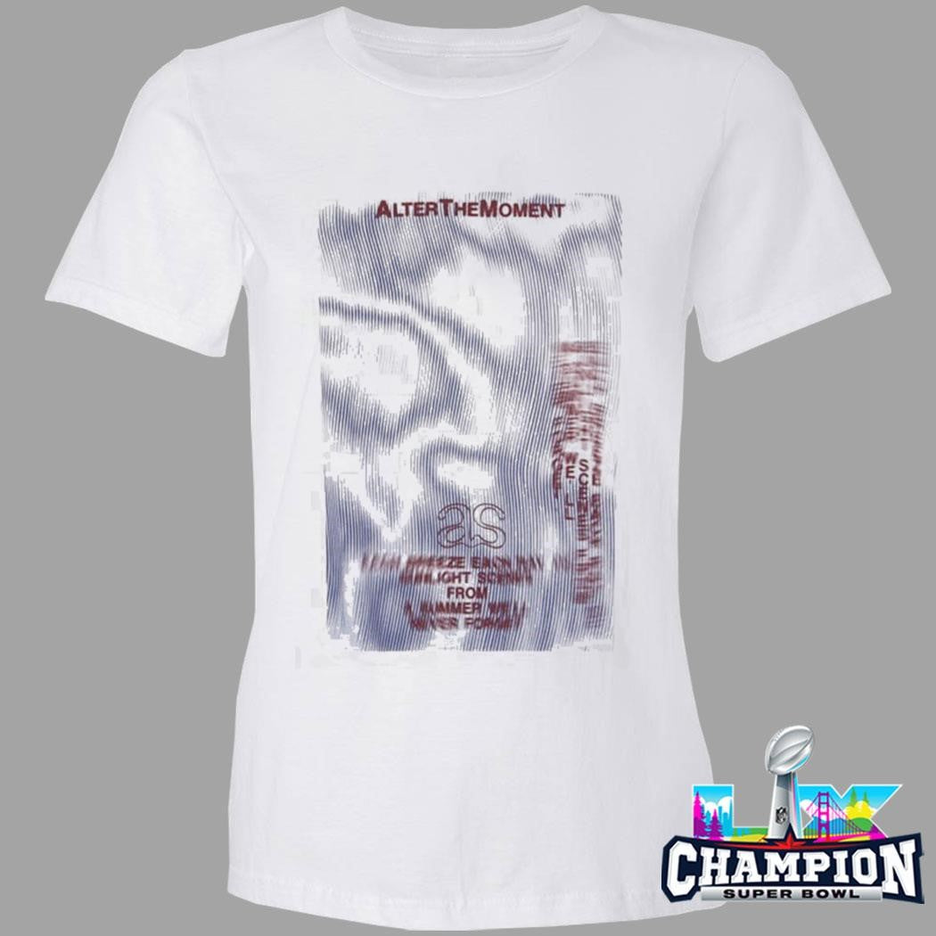 Alter The Moment Wave Print Shirt
