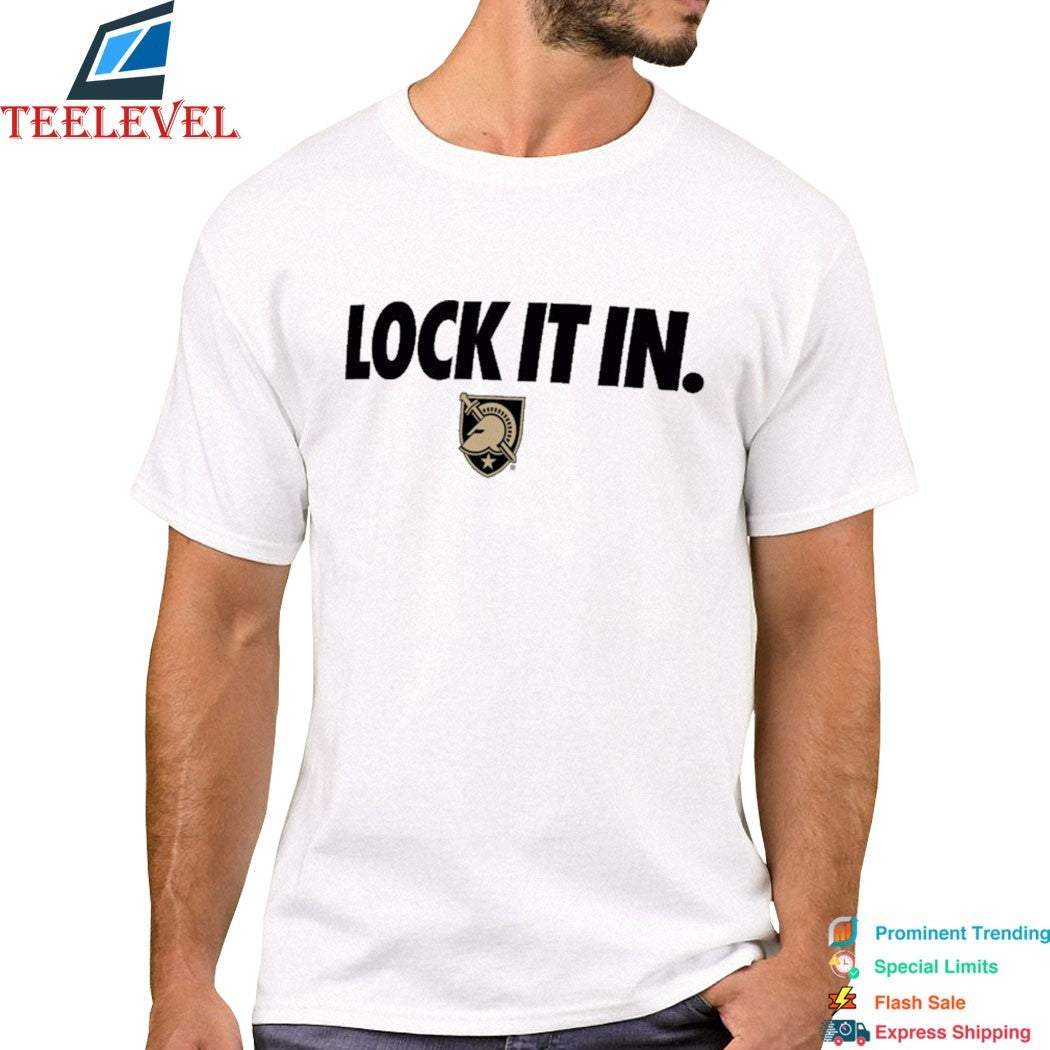 Army Black Knights Lock It In T-Shirts