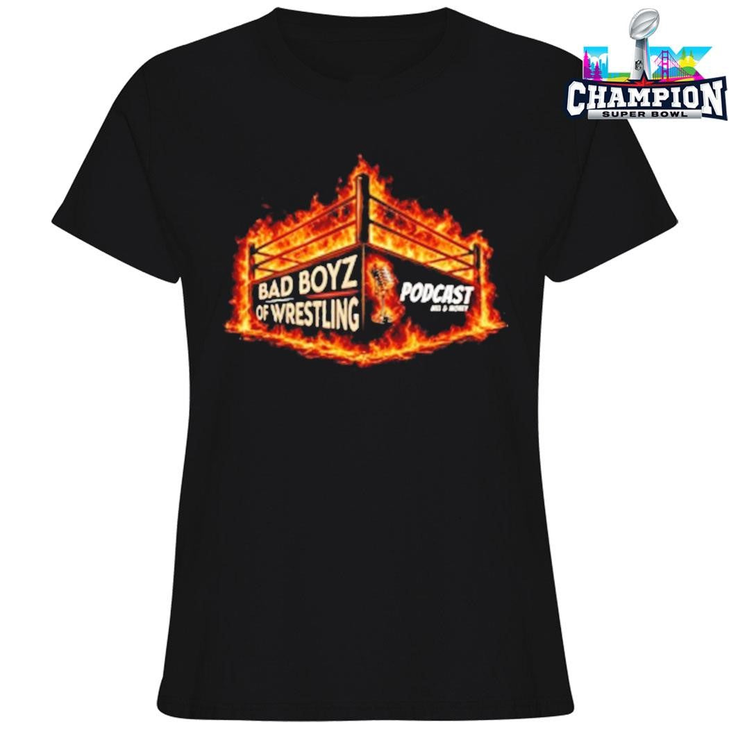 Bad Boyz Of Wrestling Podcast Shirt