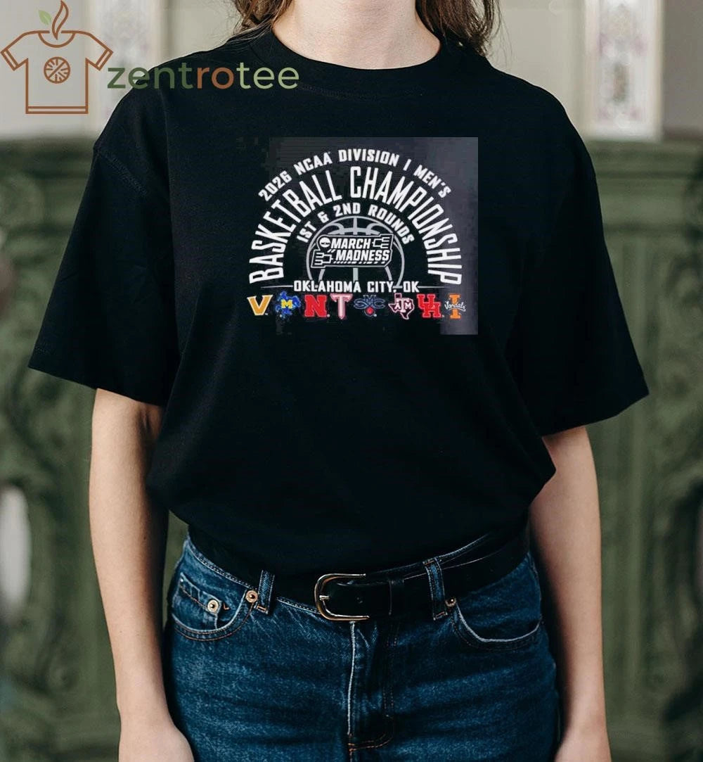 Best 2026 NCAA Division I Men’s Basketball Championship March Madness Oklahoma City OK shirt