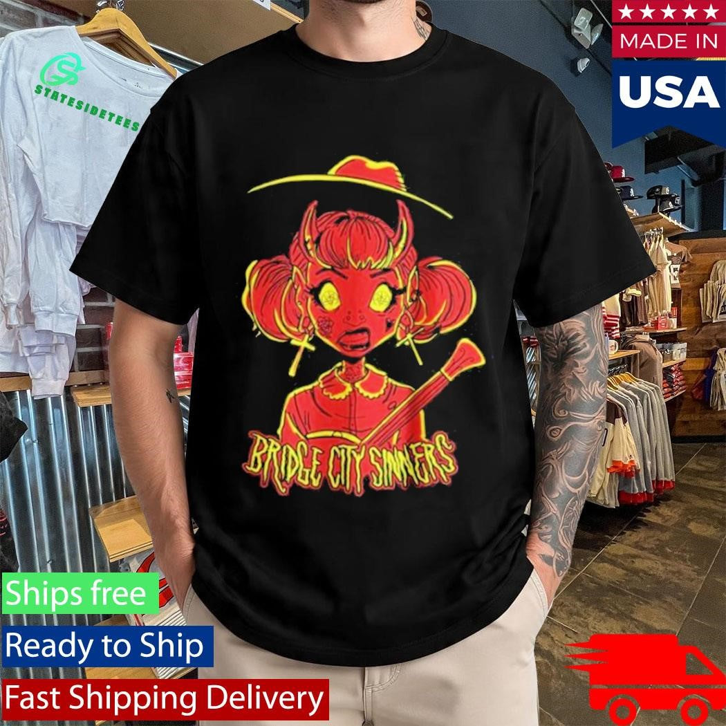 Bridge City Sinners Wild Child Red Shirt
