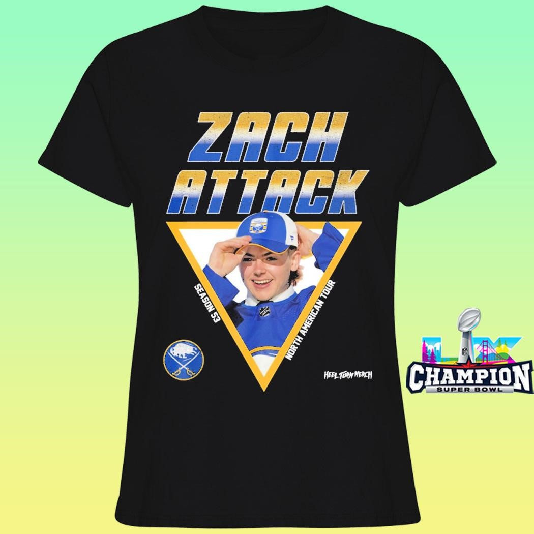 Buffalo Sabres Alexander Zach Benson North American Tour Shirt