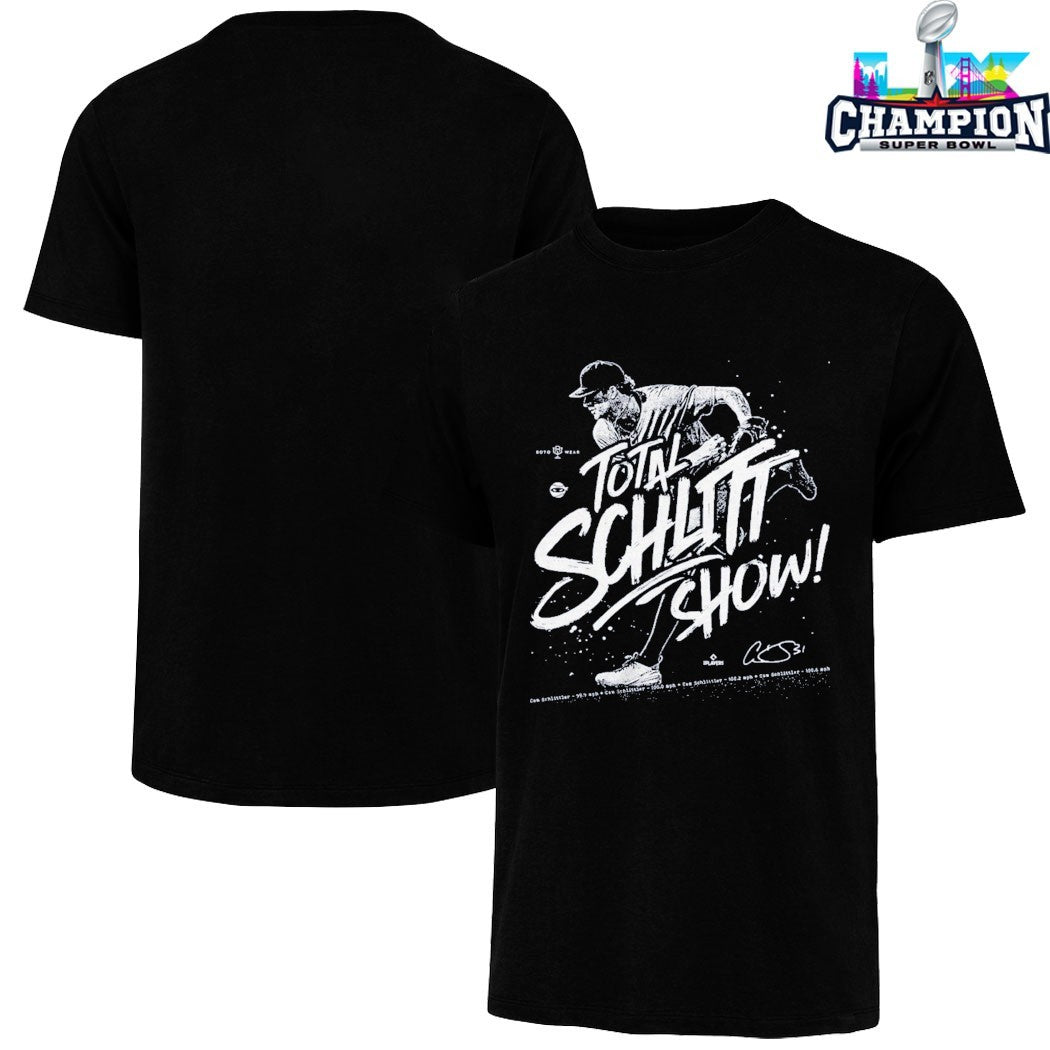 Cam Schlittler Total Schlitt Show New York Yankees Signature T-shirts