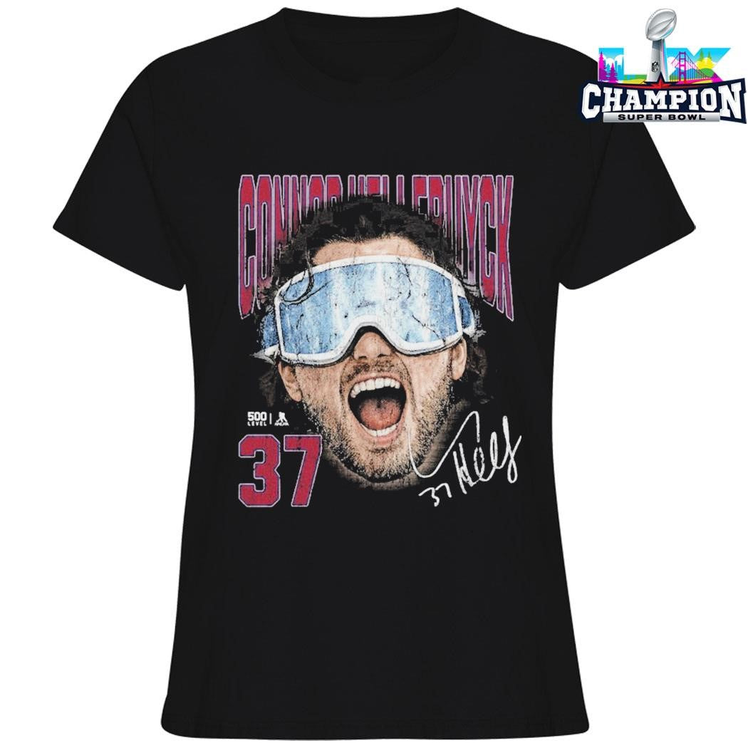 Connor Hellebuyck Winnipeg Goggles Shirt