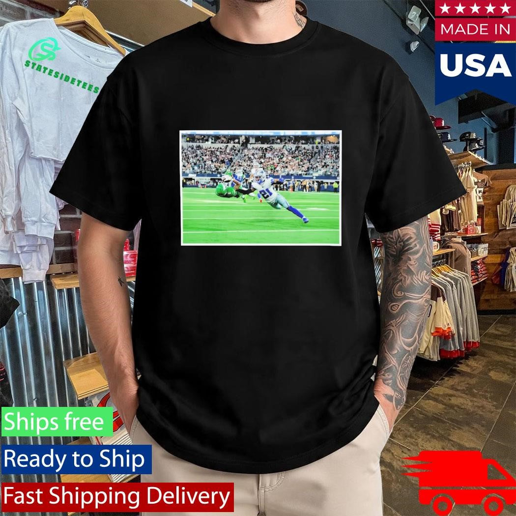 DeVonta Smith Touchdown Over Caelen Carson Shirt