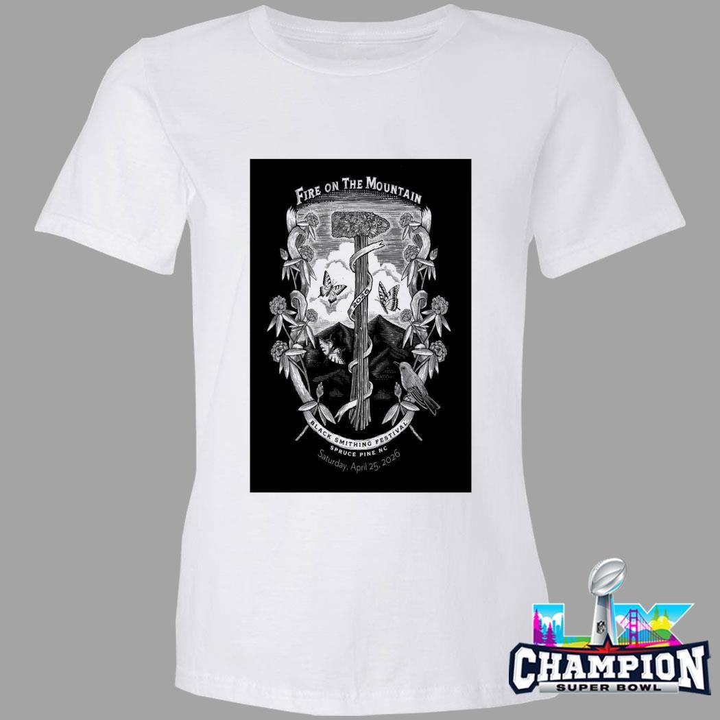 Fire On The Mountain Festival Apr 25 2026 Spruce Pine Nc Shirt