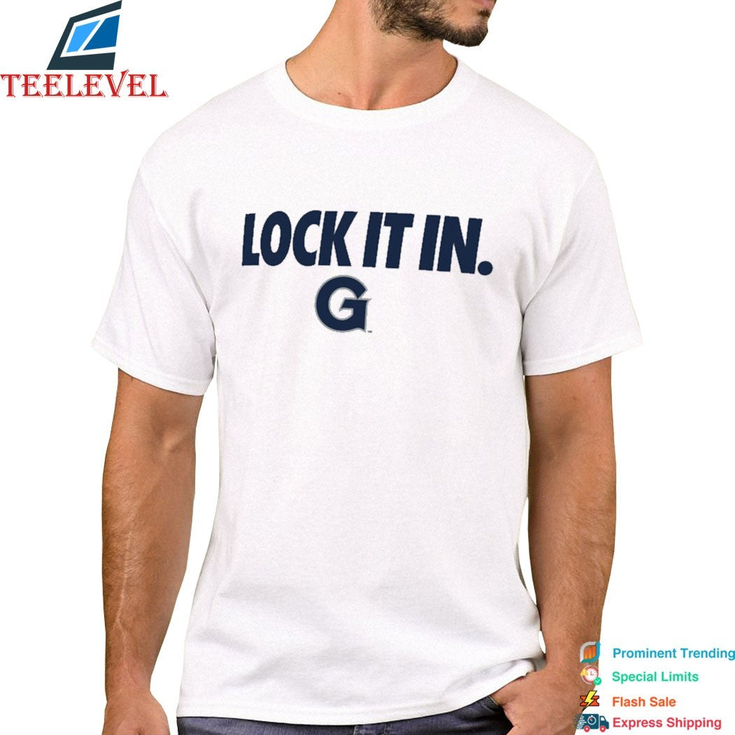 Georgetown Hoyas Tide Lock It In T-Shirts