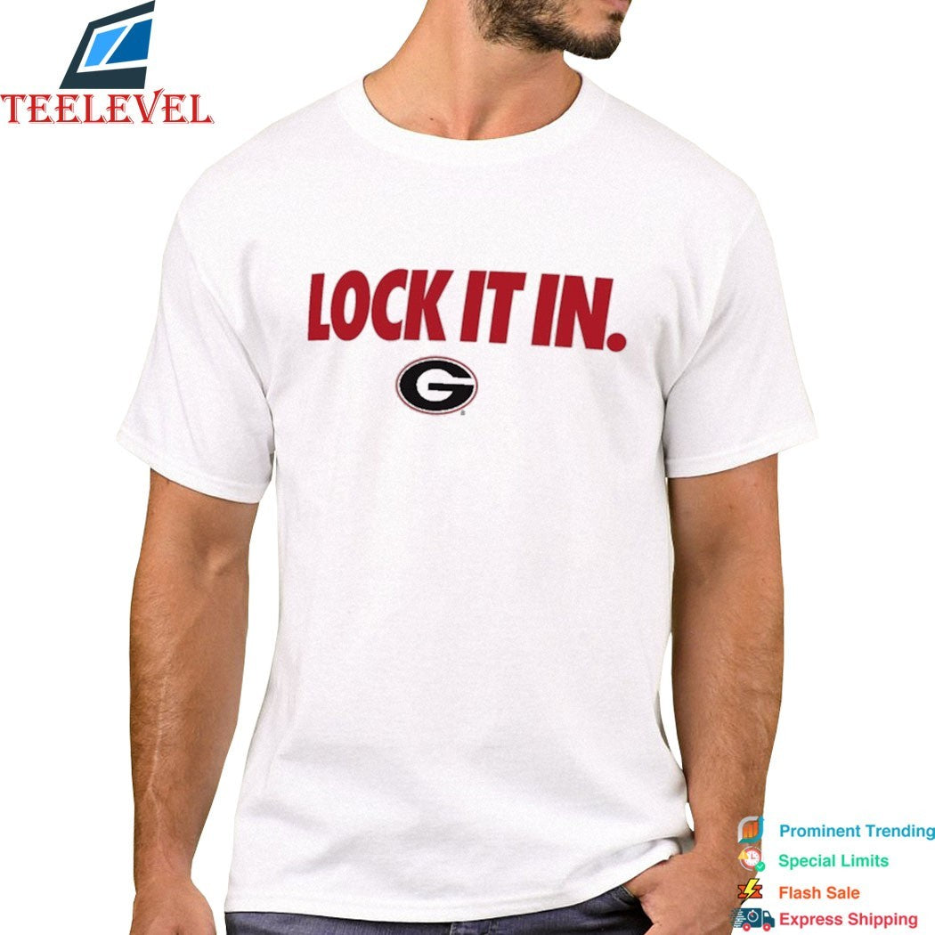 Georgia Bulldogs Lock It In T-Shirts