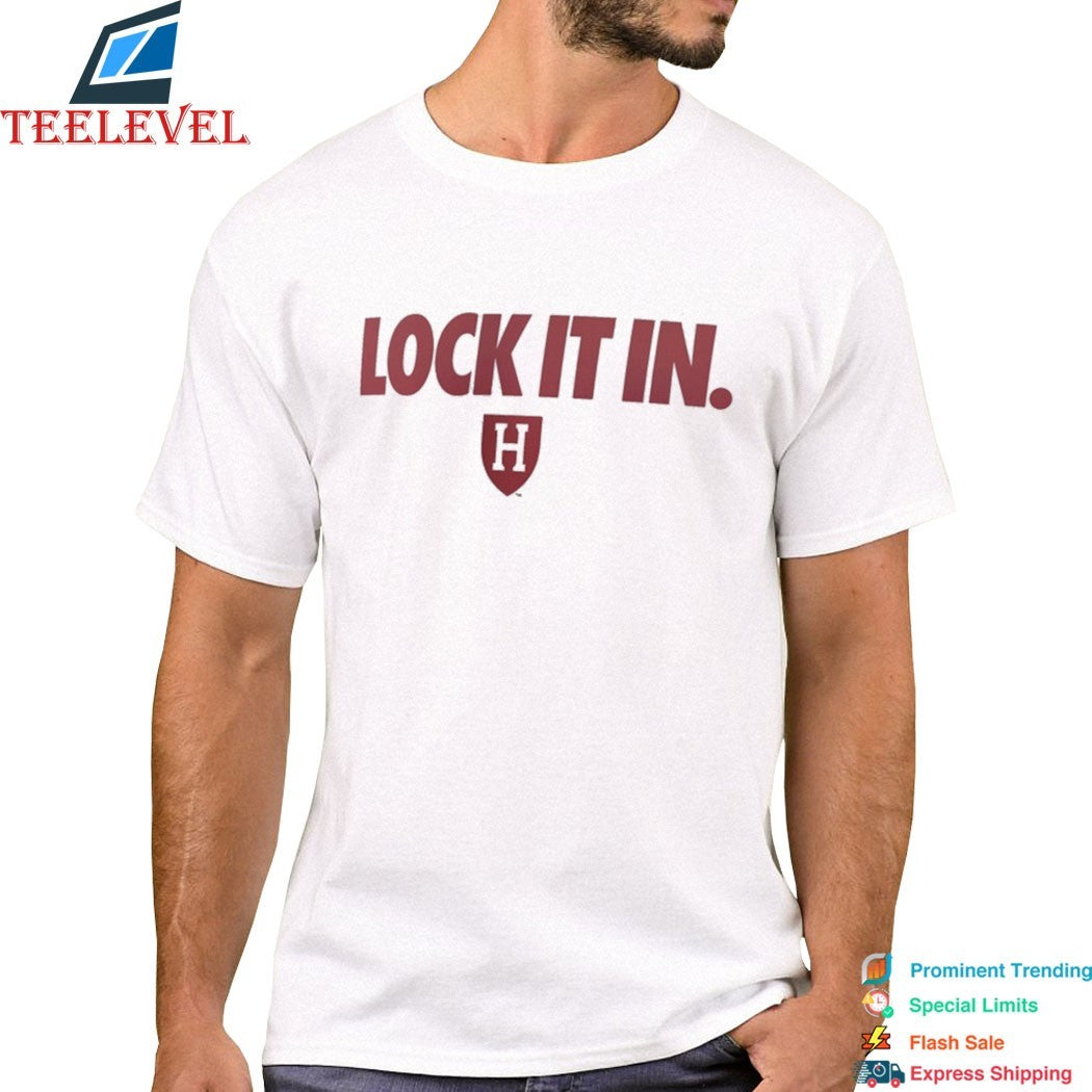 Harvard Crimson Lock It In T-Shirts