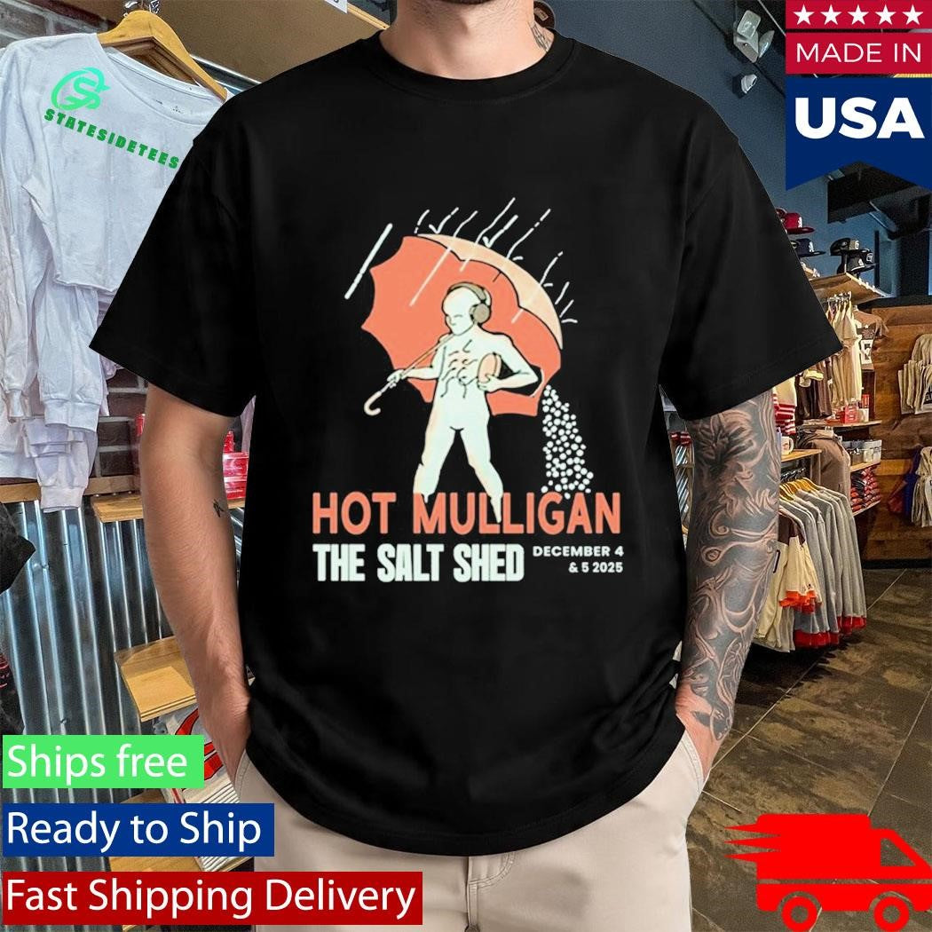 Hot Mulligan Black Shirt Chicago Dec 4 + 5 2025 Shirt