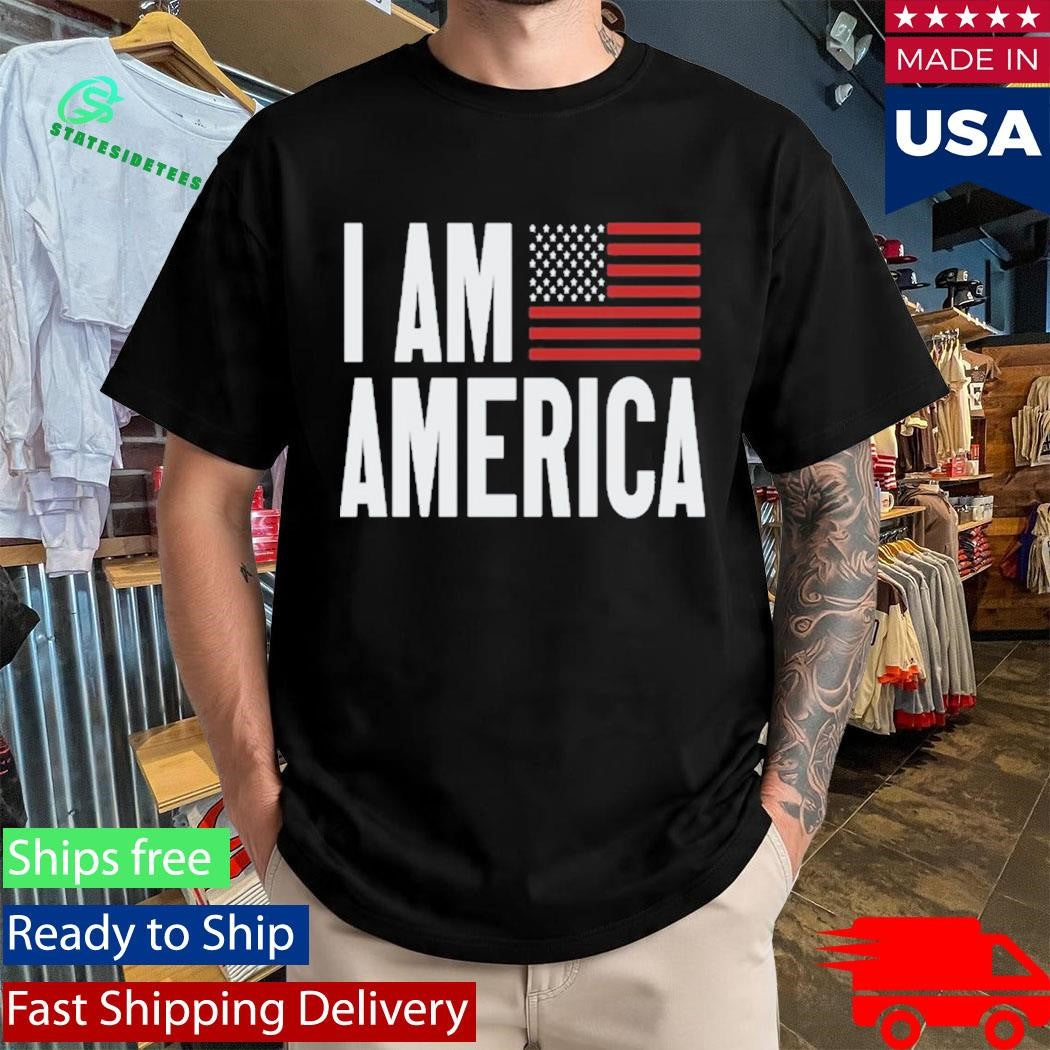 I Am America Flag Shirt