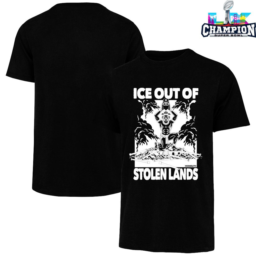 Ice Out Of Stolen Land Monouth T-shirts