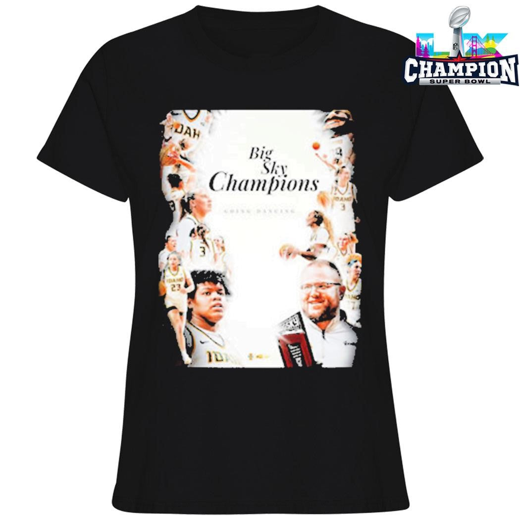 Idaho Vandals Women’s Basketball Big Sky Champions Going Dancing Shirt