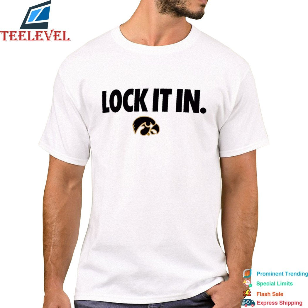 Iowa Hawkeyes Lock It In T-Shirts