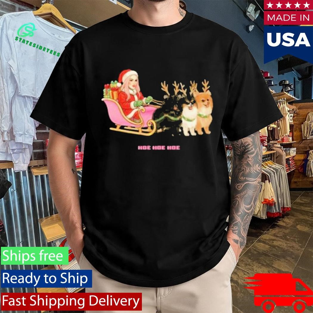 Jeffree Star Hoe Hoe Hoe Holiday Shirt
