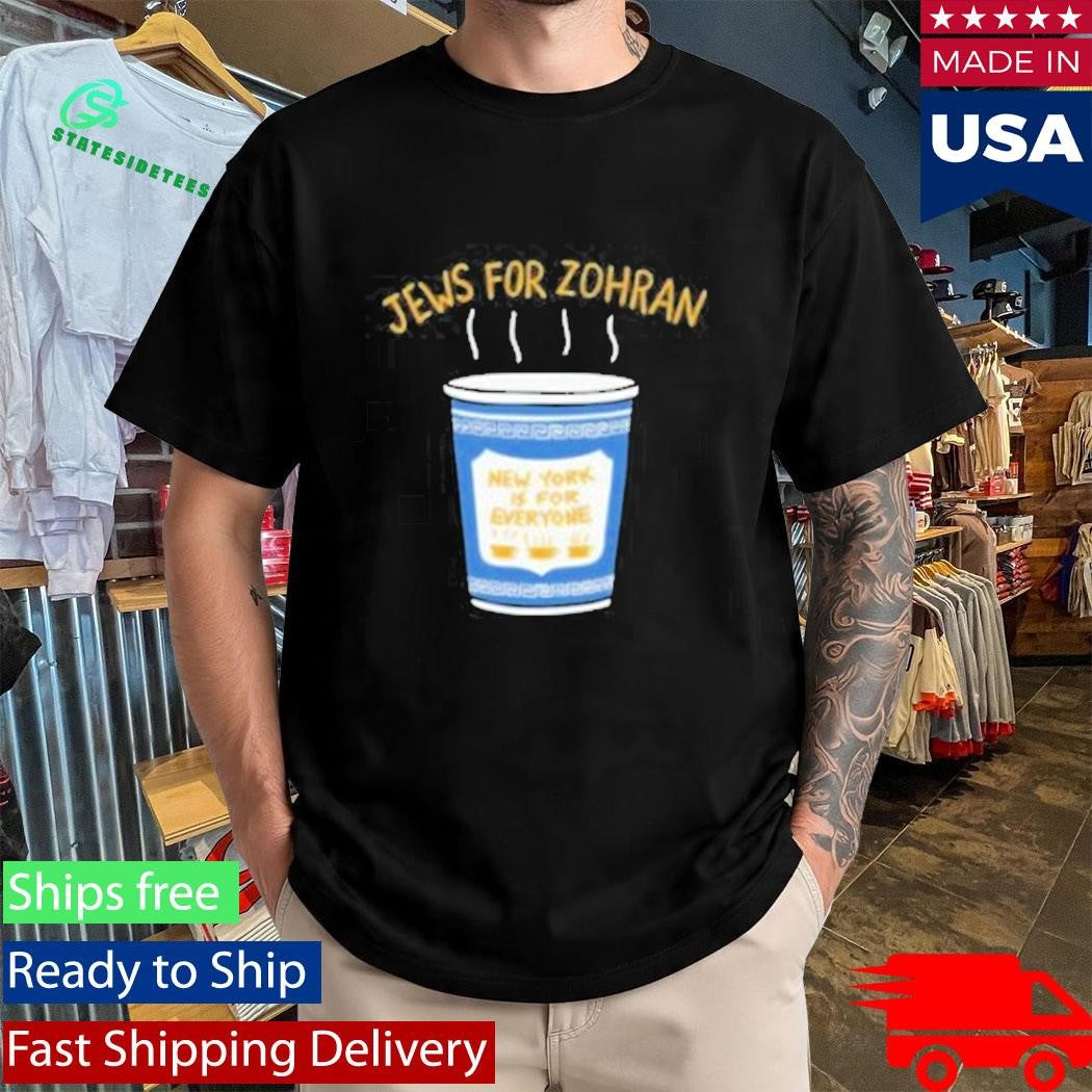 Jfrej Jews For Zohran Shirt