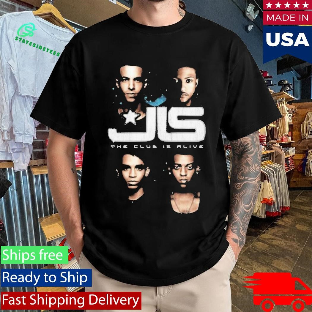 Jls The Club Is Alive Faces Shirt