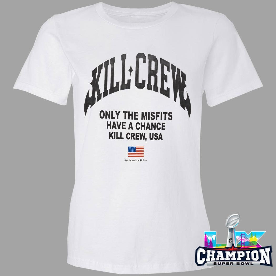 Kill Crew Relaxed Fit Natural Chrome Shirt