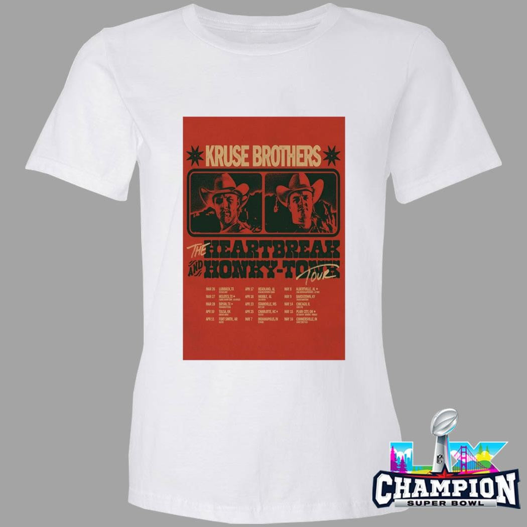 Kruse Brothers Spring 2026 Tour Shirt