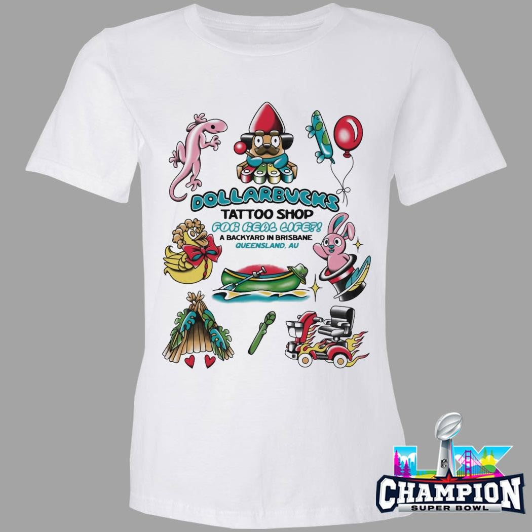 Lost Bros Trading Co Dollarbucks Tattoo Shirt