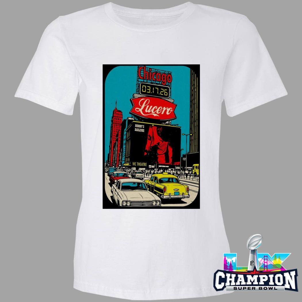 Lucero In Chicago Il On Mar 17 2026 Shirt