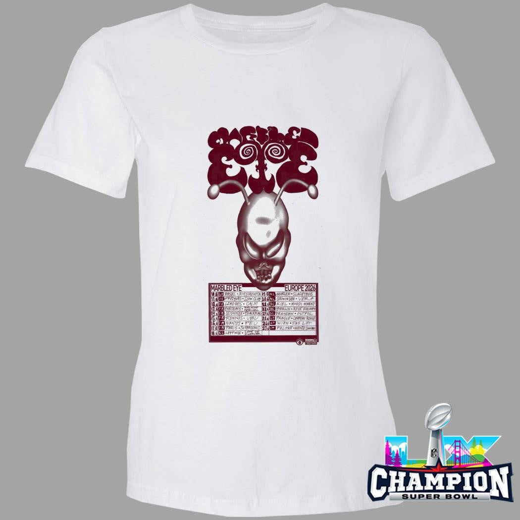 Marbled Eye Europe June 2026 Tour Shirt