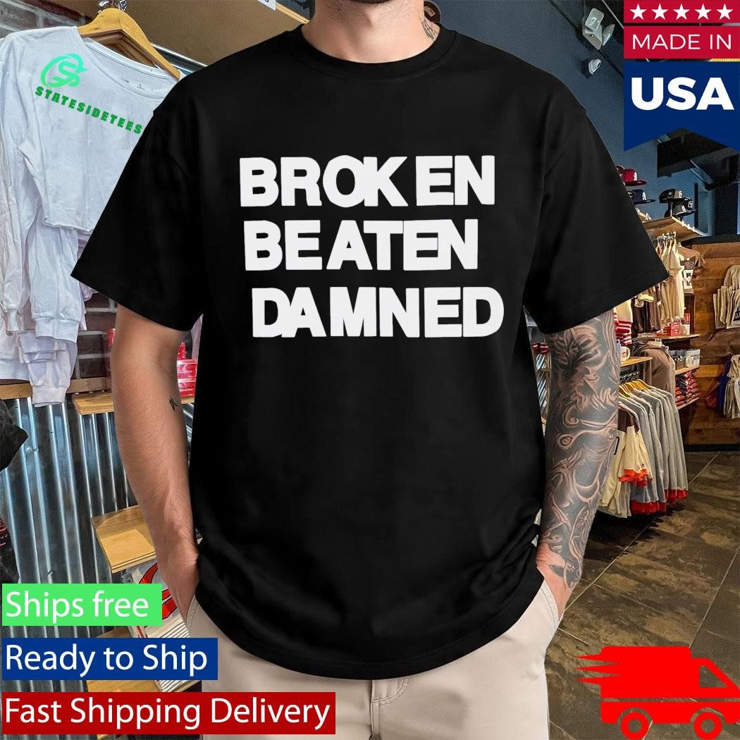My Chemical Romance Broken Beaten And Damned Shirt