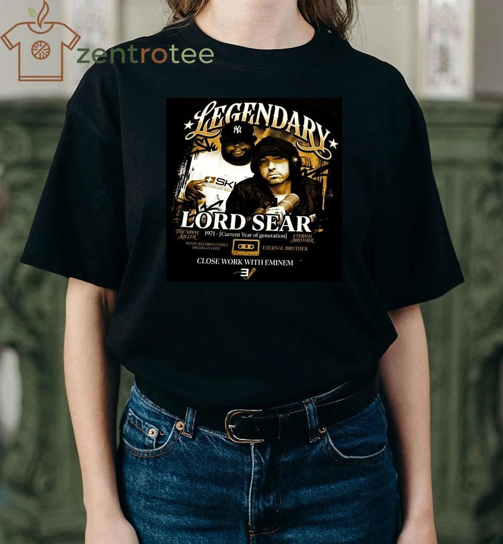 Nkctees DJ Lord Sear x Eminem Heritage Shirt – Vintage Rap Graphic Tee