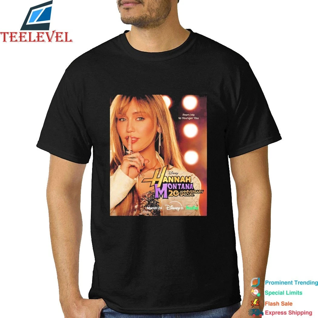 Official Hannah Montana 20th Anniversary From Me To Younger You Shirts