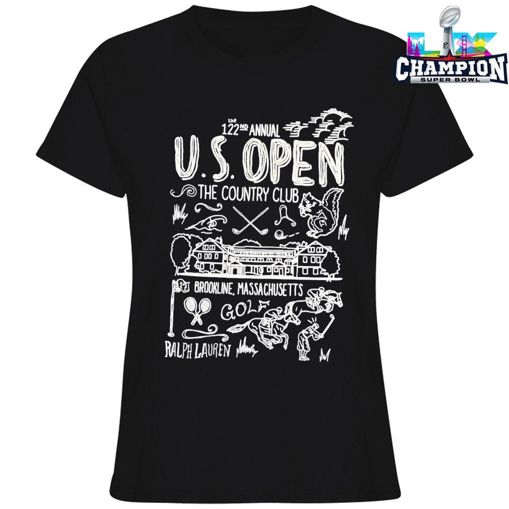 Ralph Lauren Polo Golf 122nd Us Open Brookline Country Club Shirt