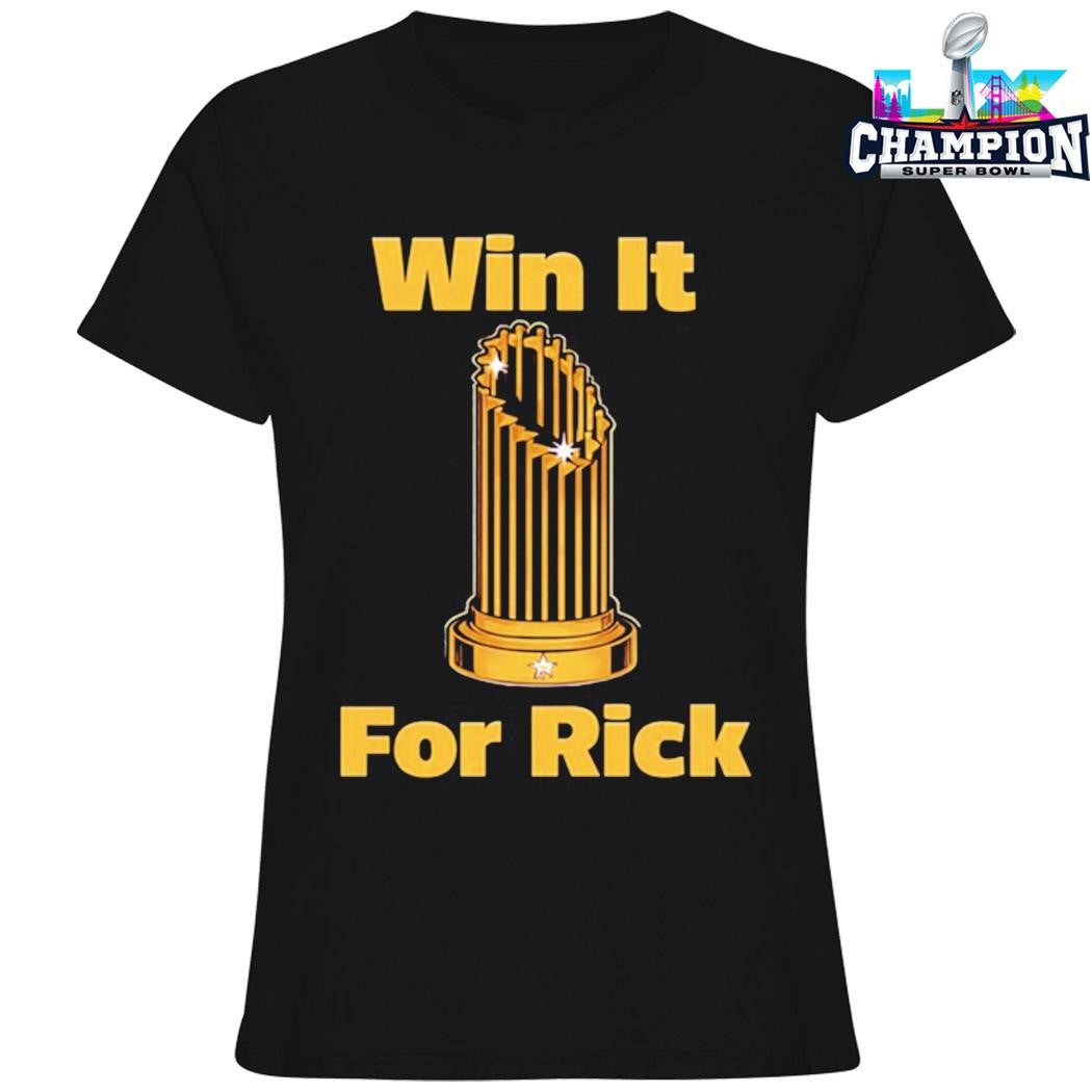 Seattle Mariners Win It For Rick Trophy Shirt