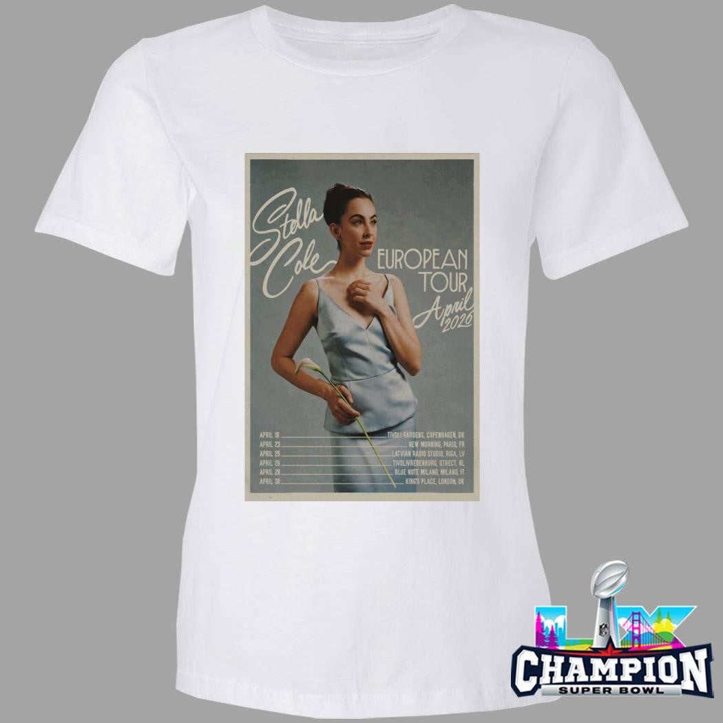 Stella Cole Europe Tour April 2026 Shirt