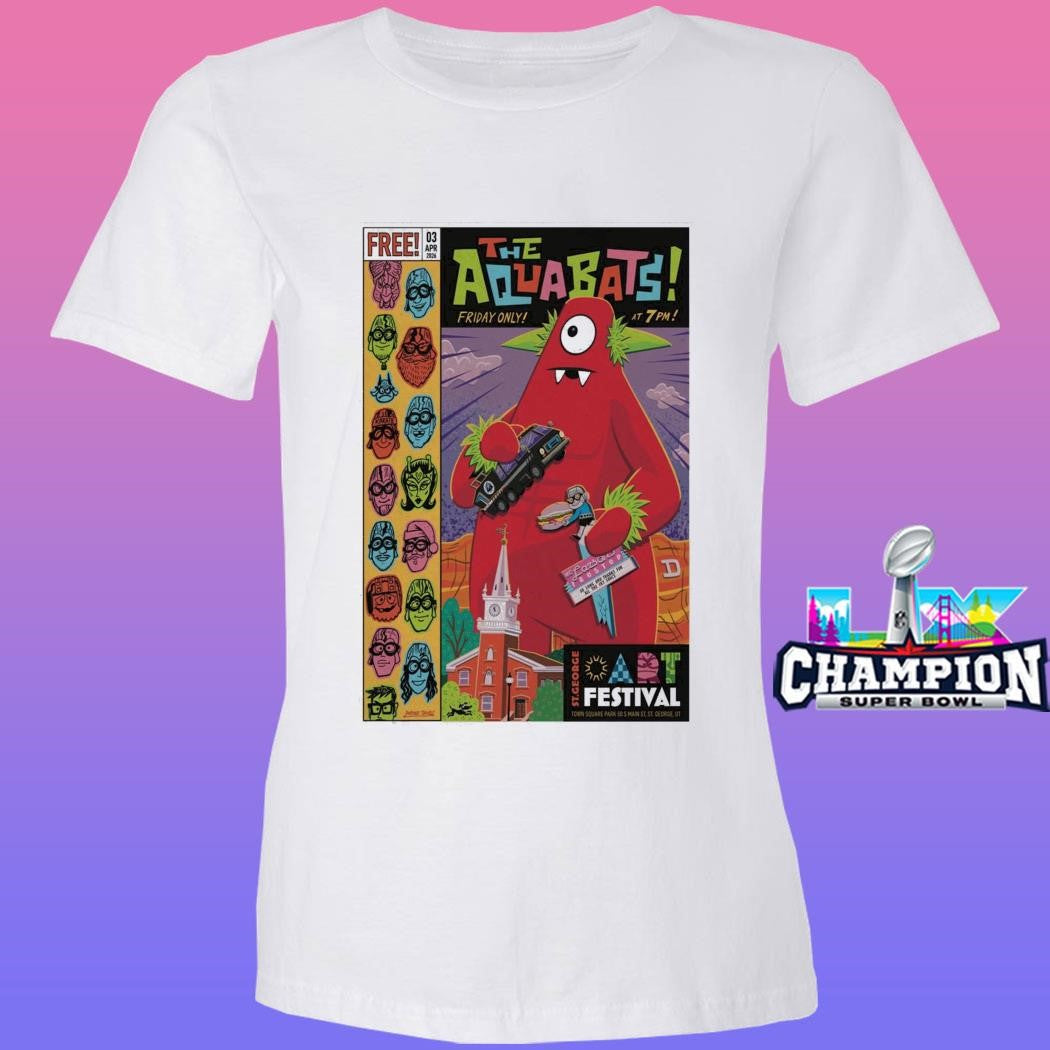The Aquabats April 3 2026 St George Ut Shirt