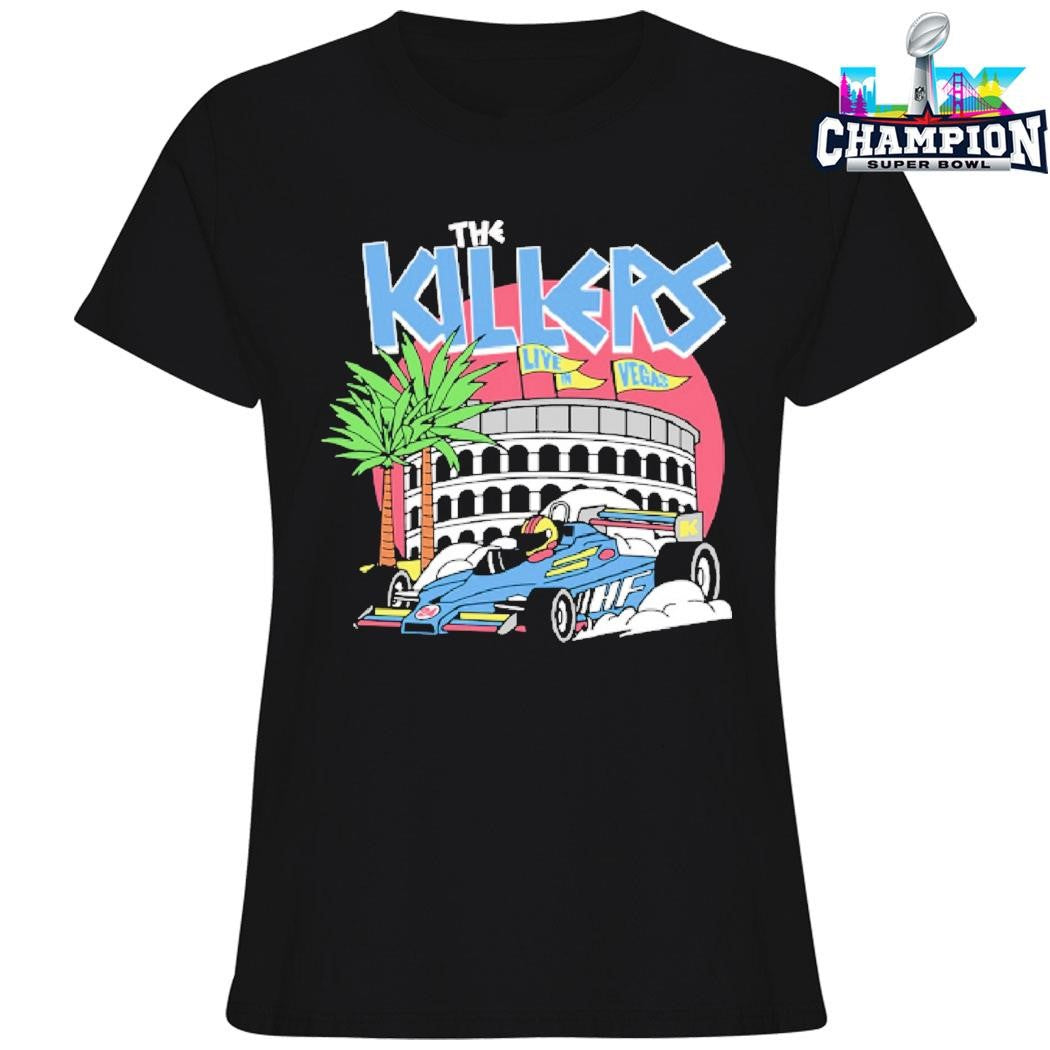 The Killers Hot Fuss Race Car Shirt