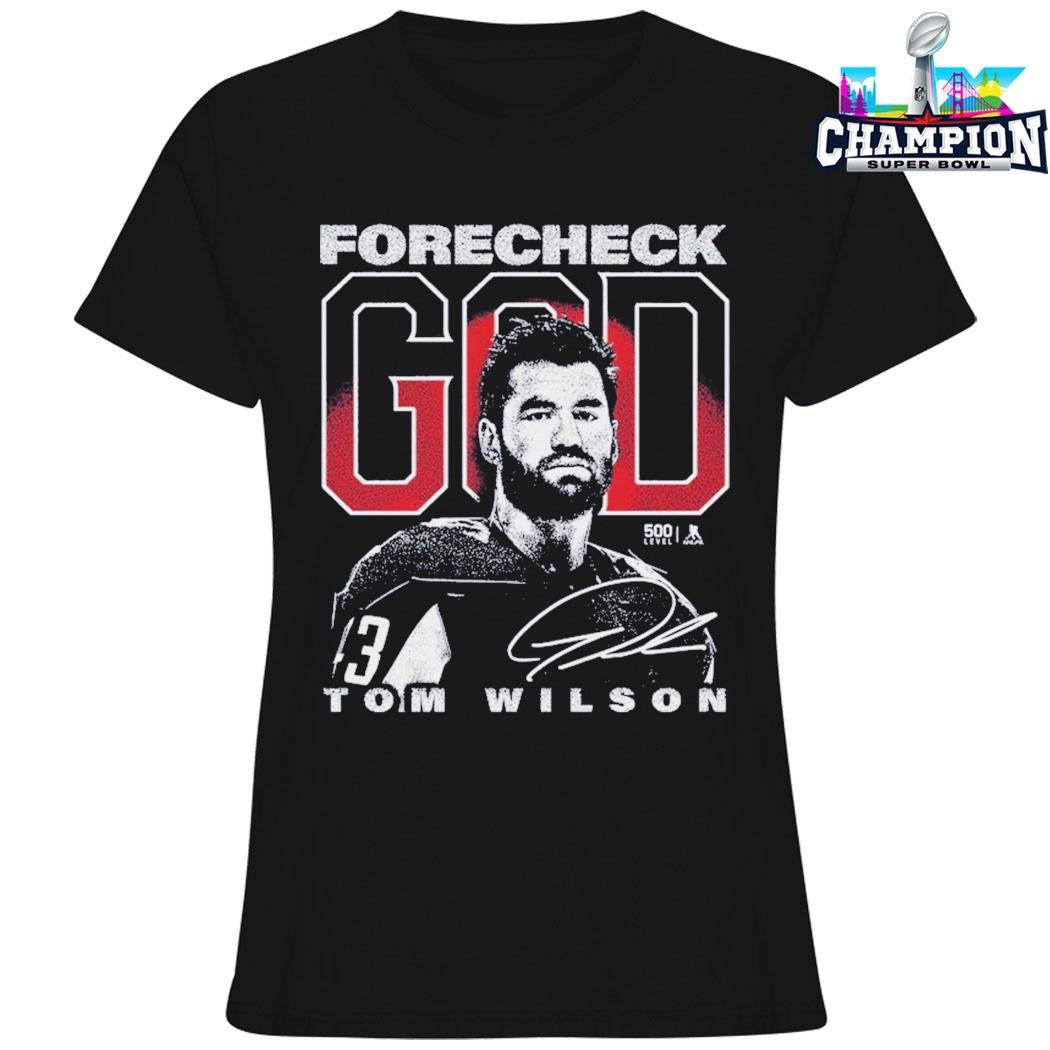 Tom Wilson Washington Forecheck God Shirt