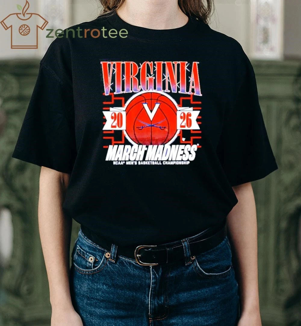 Virginia Cavaliers 2026 March Madness NCAA Men’s Basketball Championship ball shirt