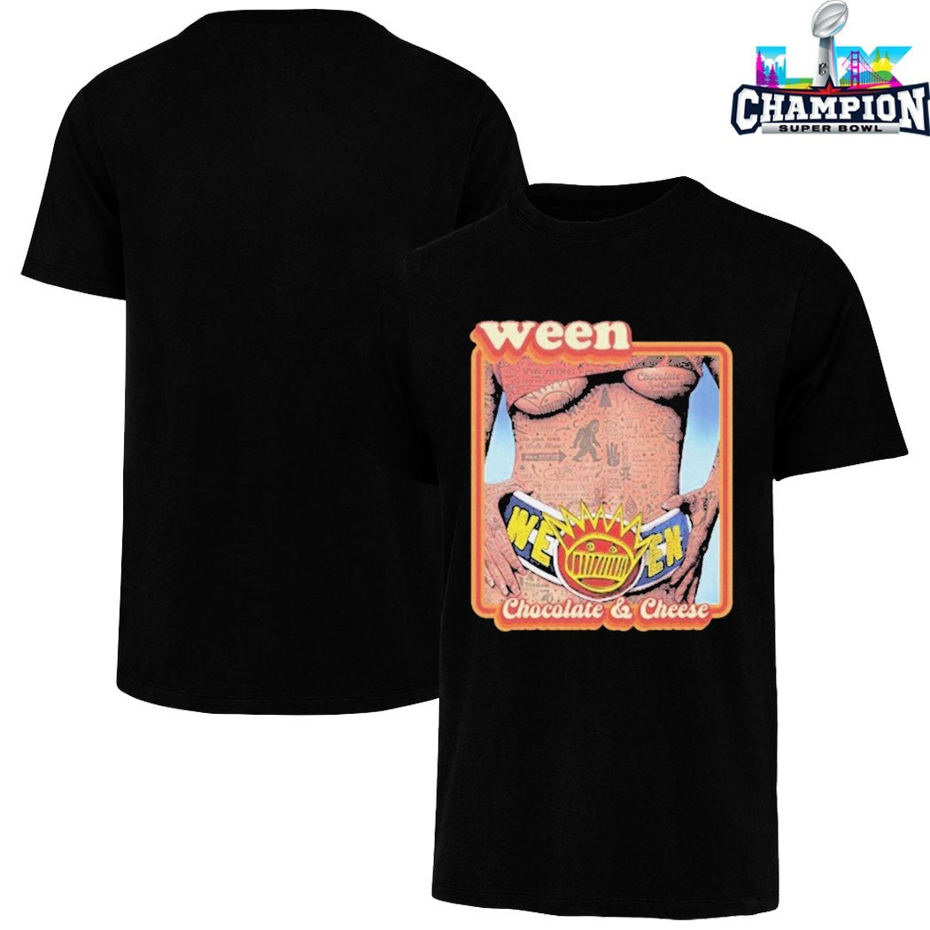 Ween Chocolate & Cheese 30Th Anniversary Album T-Shirts