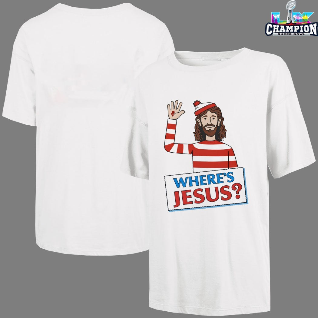 Where’s Wally Where’s Jesus T-Shirts