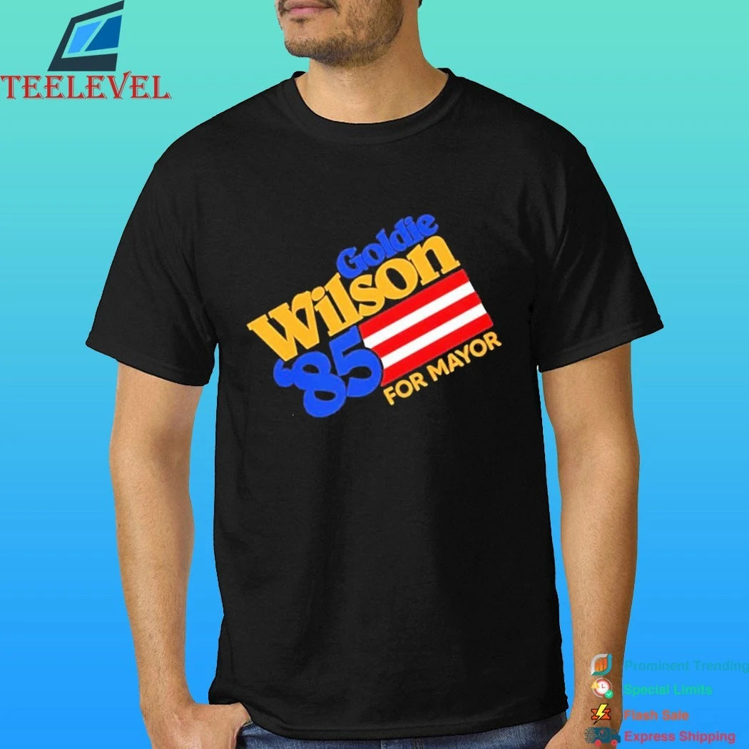 Goldie Wilson 85 For Mayor Back To The Future Shirt