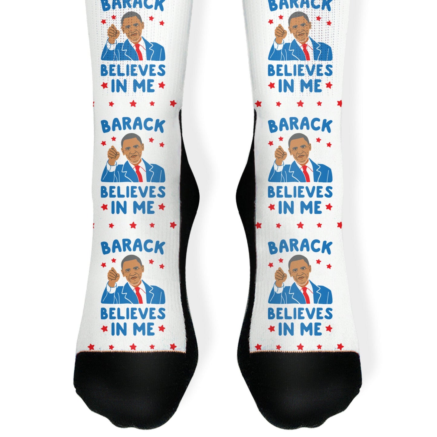Barack Believes In Me Socks