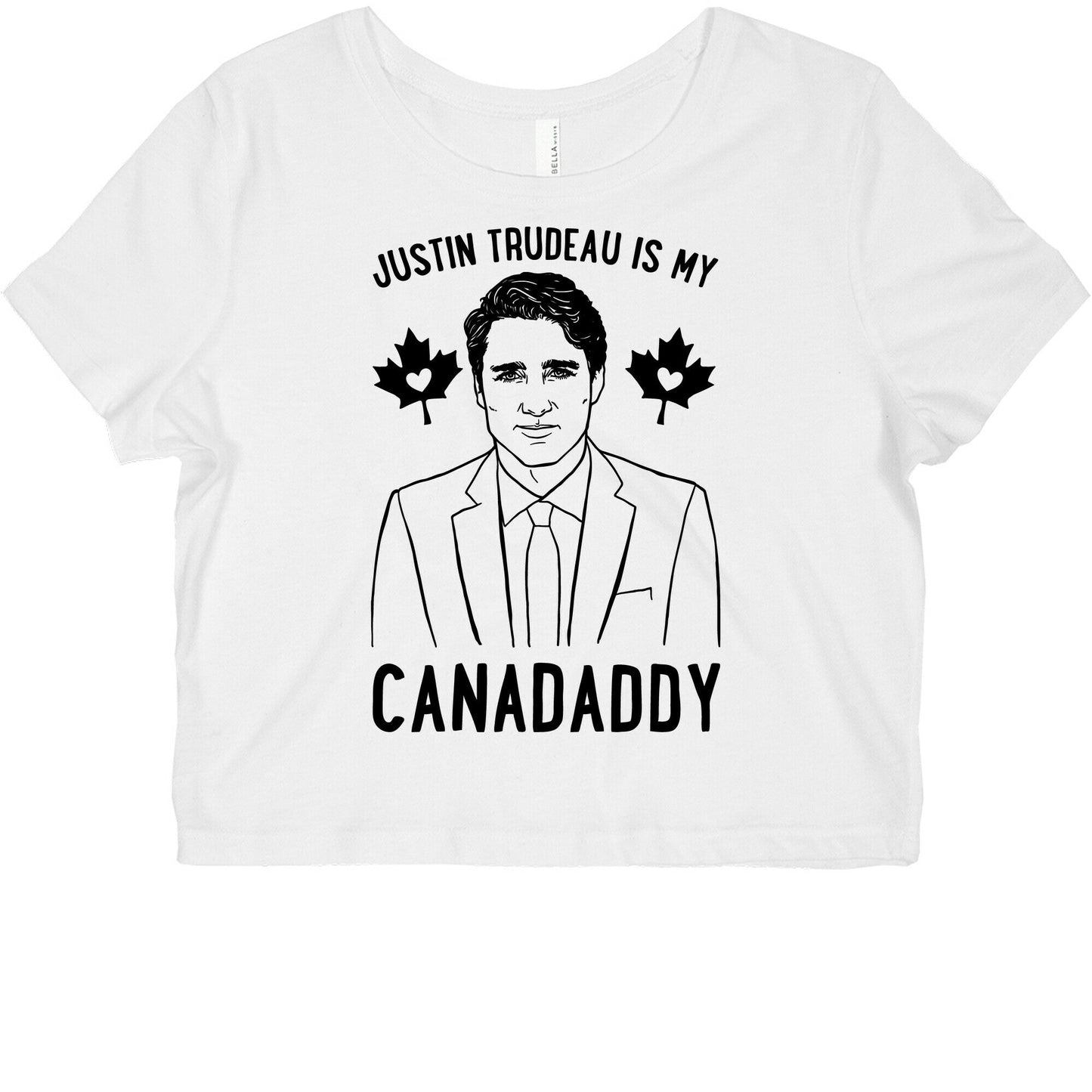 Justin Trudeau Is My Canadaddy Parody Graphic Baby Tee