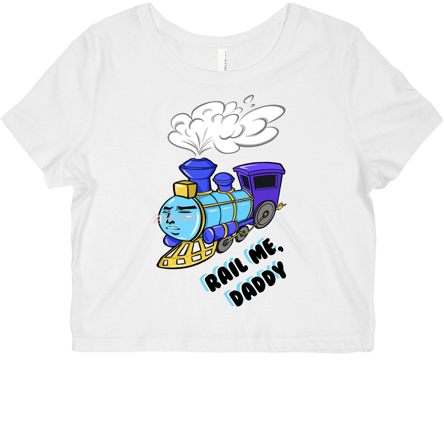 Rail Me Daddy Graphic Baby Tee