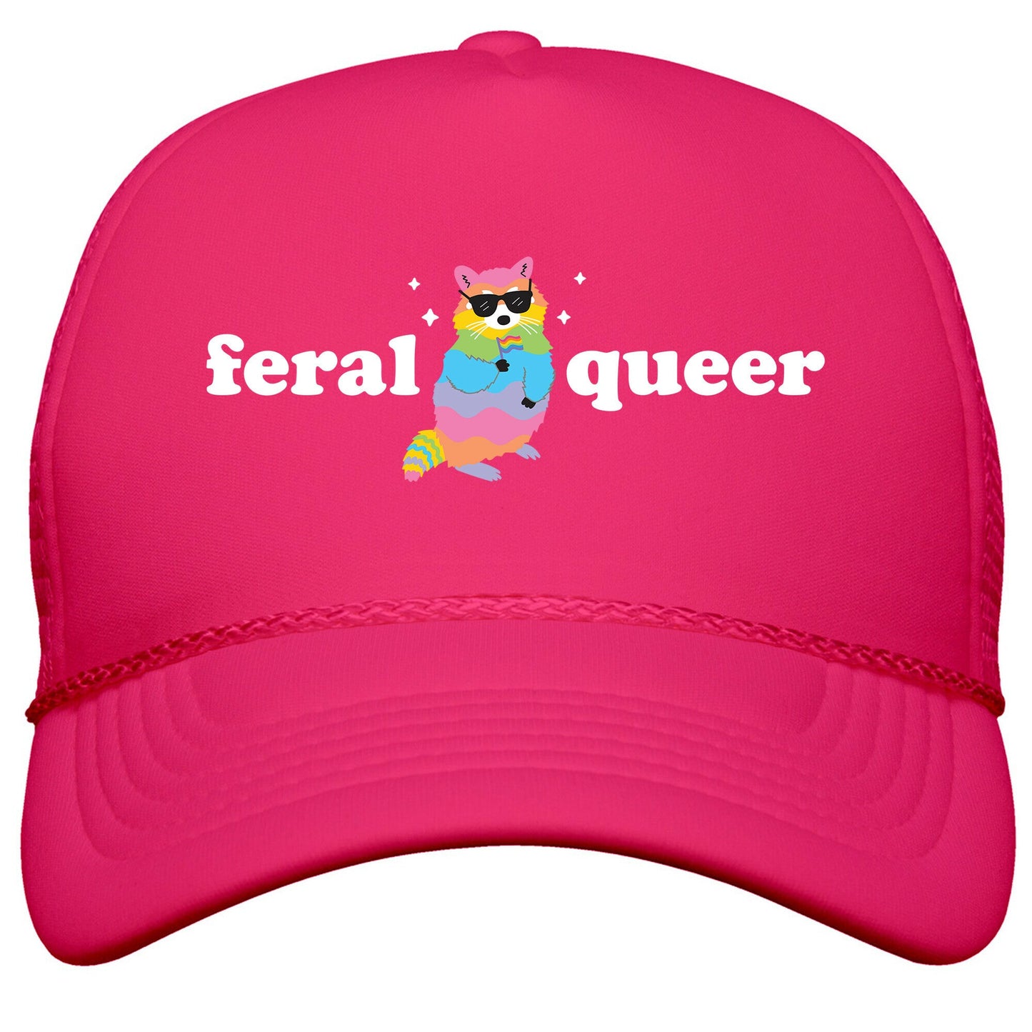 Feral Queer Snapback Trucker Hat