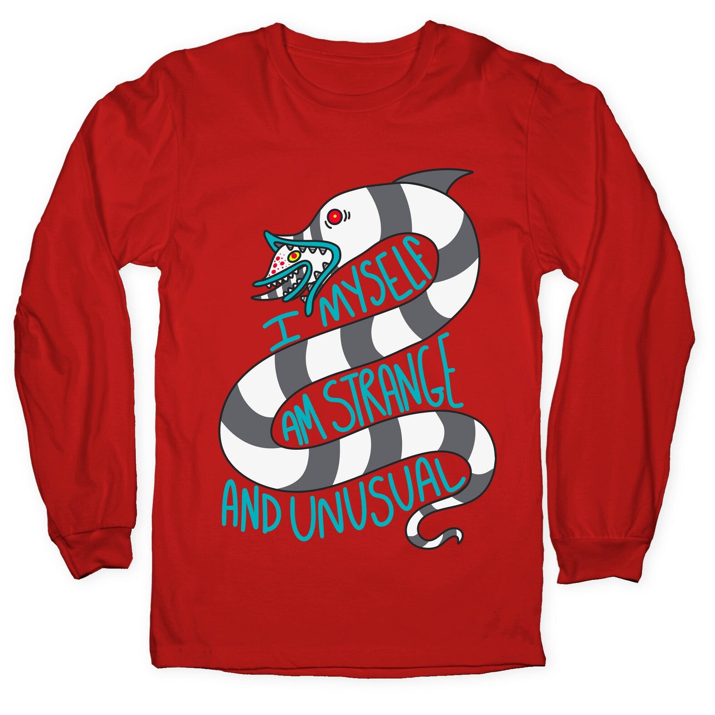 I Myself Am Strange and Unusual Longsleeve Tee