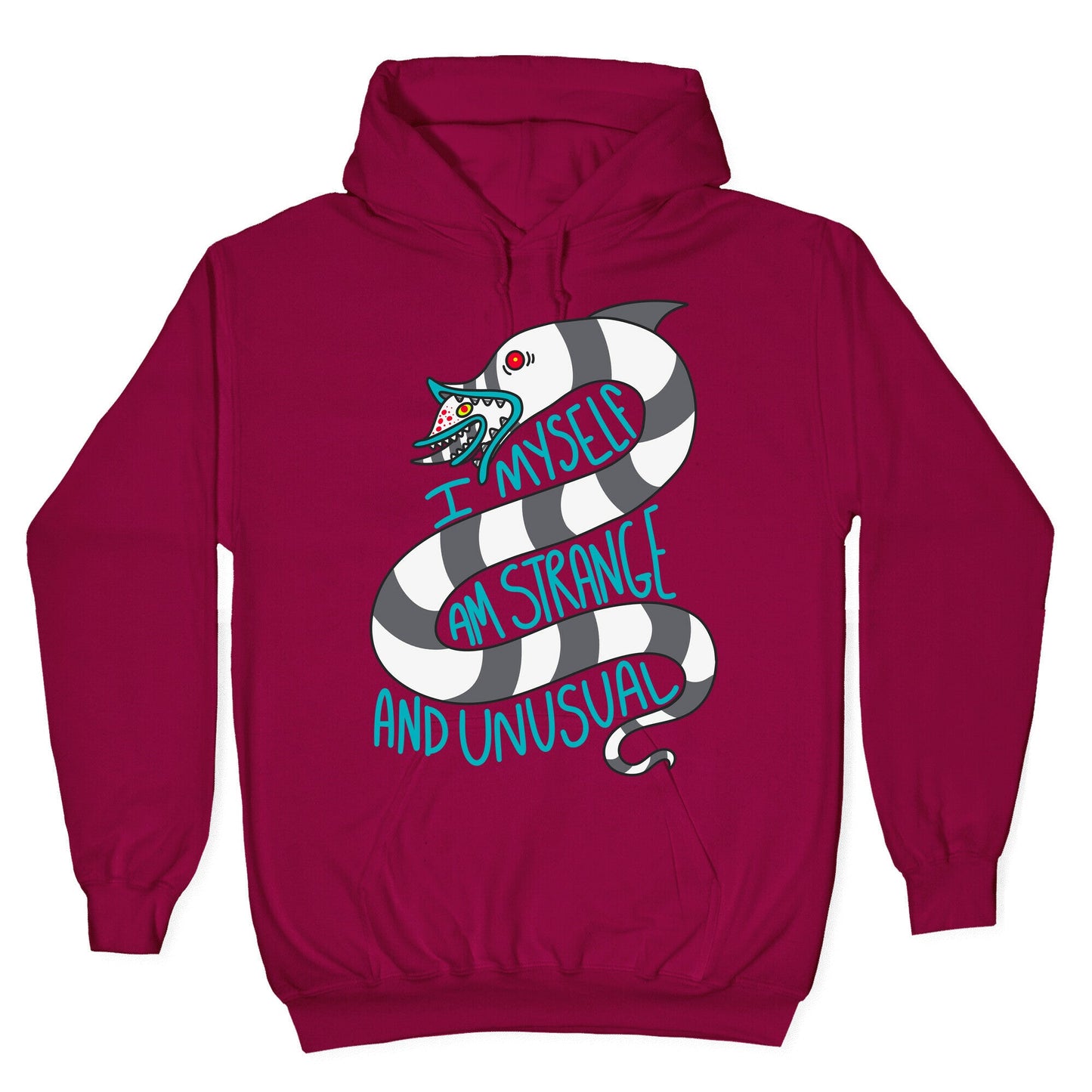 I Myself Am Strange and Unusual Hoodie