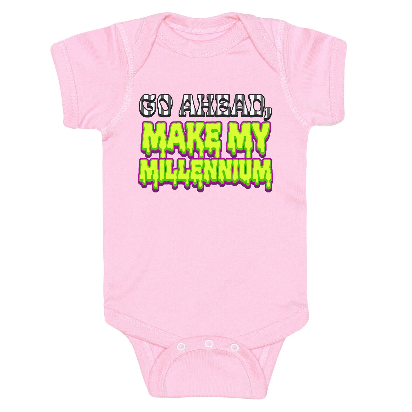 Go Ahead Make My Millennium Baby One-Piece